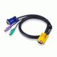 Кабель KVM PS/2 "гидра" 1.8м SP15 M(Y)-- HD15M/MINIDIN6M ATEN 5202P (2L-5202P)