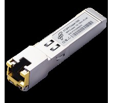 Трансивер Fibertrade FT-SFP-Copper-1000 Трансивер 1G, SFP, RJ45/CU, 100m, Сделано в России (Реестр Минпромторга), (прошивка Cisco) OEM