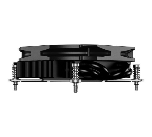 Cooler ID-Cooling IS-30i BLACK LGA1851/1700/1200/115X низкопрофильный высота 30mm (36шт/кор, TDP 100W, PWM, 4 тепл.трубки прямого контакта, FAN 92mm) BOX