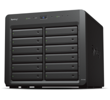Модуль расширения Synology Expansion Unit for DS3622xs+,DS2422+/upto 12hot plug HDDs SATA(3,5' or 2,5')/1xPS incl Infiniband Cbl'' (DX1222)