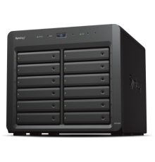 Модуль расширения Synology Expansion Unit for DS3622xs+,DS2422+/upto 12hot plug HDDs SATA(3,5' or 2,5')/1xPS incl Infiniband Cbl'' (DX1222)