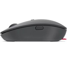 Мышь Lenovo Go серый оптическая (2400dpi) беспроводная USB-C для ноутбука (3but)
