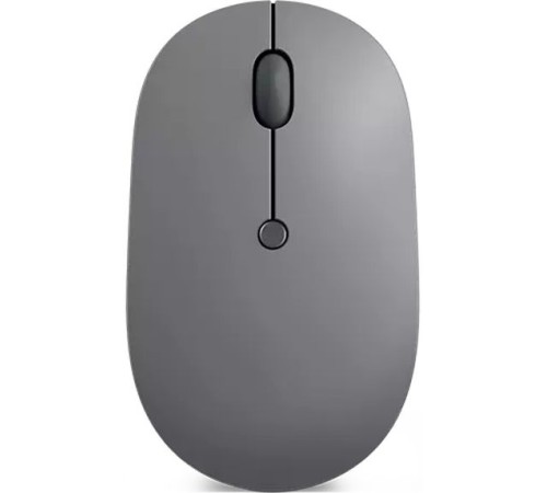 Мышь Lenovo Go серый оптическая (2400dpi) беспроводная USB-C для ноутбука (3but)