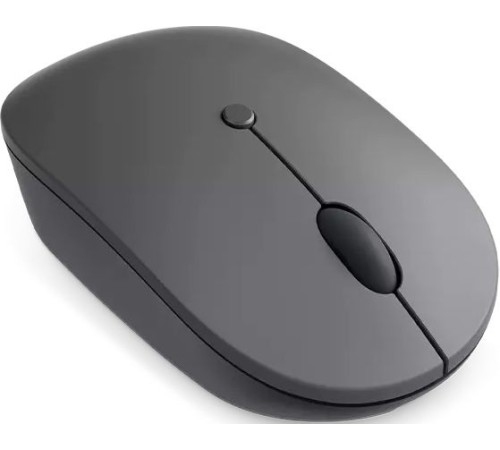 Мышь Lenovo Go серый оптическая (2400dpi) беспроводная USB-C для ноутбука (3but)