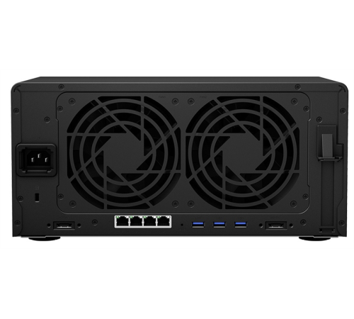 Схд Synology QC2,2GhzCPU/4GbDDR4(upto32)/RAID0,1,10,5,6/upto 8hot plug HDD SATA(3,5' or 2,5')(upto18 with 2xDX517)+ 2 M2 slots/4xUSB3.2/2eSATA/4GigE(+1Expslot)/iSCSI/2xIPcam(upto40)/1xPS/3YW repl DS1819+ (DS1821+)