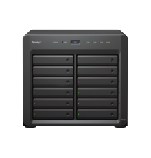 Система хранения данных Synology 6C2,2GhzCPU/2x8Gb(up to 48)/RAID0,1,10,5,6/up to 12hot plug HDDs SATA(3,5' or 2,5') (up to 36 with 2xDX1222)/2xUSB3.0/2GigEth(2x10Gb)/iSCSI/2xIPcam(up to 90)/1xPS/5YW (DS3622xs+)