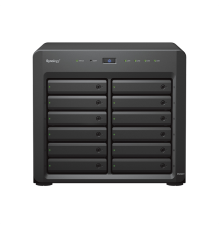 Система хранения данных Synology QC2.2GHz CPU/4GB(up to 32GB)/RAID 0,1,5,6,10/up to 12 SATA SSD/HDD (3.5" or 2.5") (up to 24 with 1xDX1222), 2xUSB3.0, 4xGbE(+1Expslot),iSCSI, 2xIPcam(upto40)/1xPS/3YW' (DS2422+)
