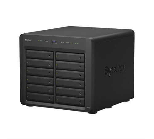 Система хранения данных Synology QC2.2GHz CPU/4GB(up to 32GB)/RAID 0,1,5,6,10/up to 12 SATA SSD/HDD (3.5" or 2.5") (up to 24 with 1xDX1222), 2xUSB3.0, 4xGbE(+1Expslot),iSCSI, 2xIPcam(upto40)/1xPS/3YW' (DS2422+)