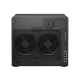 Система хранения данных Synology QC2.2GHz CPU/4GB(up to 32GB)/RAID 0,1,5,6,10/up to 12 SATA SSD/HDD (3.5" or 2.5") (up to 24 with 1xDX1222), 2xUSB3.0, 4xGbE(+1Expslot),iSCSI, 2xIPcam(upto40)/1xPS/3YW' (DS2422+)
