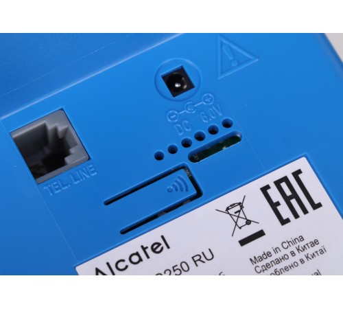 Р/Телефон Dect Alcatel S250 RU белый АОН