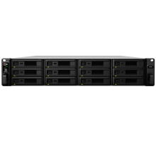 Система хранения данных Synology Rack 2U ISCSI Unified DualCont Array (QC2,4GhzCPU/8Gbupto64/2x1GbE+1x10GbE(+1xExpSlot) per controller)(upto12 2,5"/3,5"SASupto36with 2xRXD1219SAS),RAIDBasic,JBOD,0,1,5,10,F1/2xRPS/norail/5YW (UC3200)