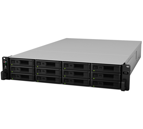Система хранения данных Synology Rack 2U ISCSI Unified DualCont Array (QC2,4GhzCPU/8Gbupto64/2x1GbE+1x10GbE(+1xExpSlot) per controller)(upto12 2,5"/3,5"SASupto36with 2xRXD1219SAS),RAIDBasic,JBOD,0,1,5,10,F1/2xRPS/norail/5YW (UC3200)