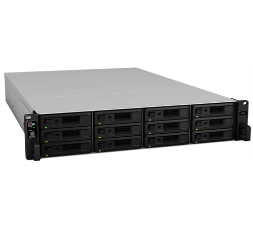 Система хранения данных Synology Rack 2U ISCSI Unified DualCont Array (QC2,4GhzCPU/8Gbupto64/2x1GbE+1x10GbE(+1xExpSlot) per controller)(upto12 2,5"/3,5"SASupto36with 2xRXD1219SAS),RAIDBasic,JBOD,0,1,5,10,F1/2xRPS/norail/5YW (UC3200)