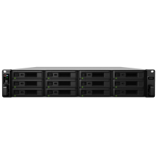 Система хранения данных Synology Rack 2U DualCont Array (QC2,4GhzCPU/8Gbupto64/2x1GbE+1x10GbERJ45(+1xExpSlot) per contr)NoHDD(upto12 2,5"/3,5"SASupto36with 2xRXD1219SAS),RAIDBasic,JBOD,0,1,5,6,10,F1/2xRPS/norail/5YW' (SA3200D)