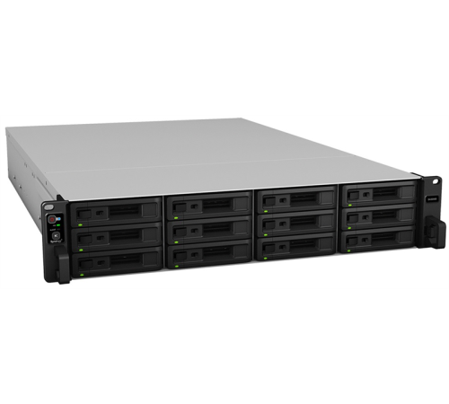 Система хранения данных Synology Rack 2U DualCont Array (QC2,4GhzCPU/8Gbupto64/2x1GbE+1x10GbERJ45(+1xExpSlot) per contr)NoHDD(upto12 2,5"/3,5"SASupto36with 2xRXD1219SAS),RAIDBasic,JBOD,0,1,5,6,10,F1/2xRPS/norail/5YW' (SA3200D)