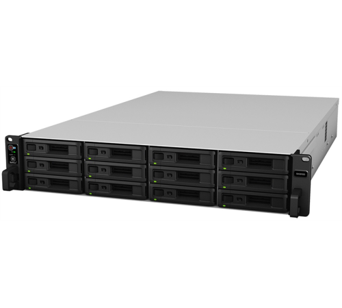 Система хранения данных Synology Rack 2U DualCont Array (QC2,4GhzCPU/8Gbupto64/2x1GbE+1x10GbERJ45(+1xExpSlot) per contr)NoHDD(upto12 2,5"/3,5"SASupto36with 2xRXD1219SAS),RAIDBasic,JBOD,0,1,5,6,10,F1/2xRPS/norail/5YW' (SA3200D)