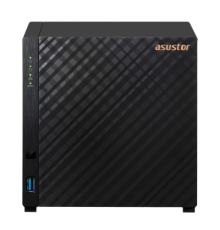 Cетевое хранилище ASUSTOR AS1104T 4-Bay NAS/CPU (2Core) 1.4GHz/1GBDDR4/noHDD,LFF(HDD,SSD)/1x1GbE(LAN)/2xUSB3.2/; 90IX01J0-BW3S00 (AS1104T)