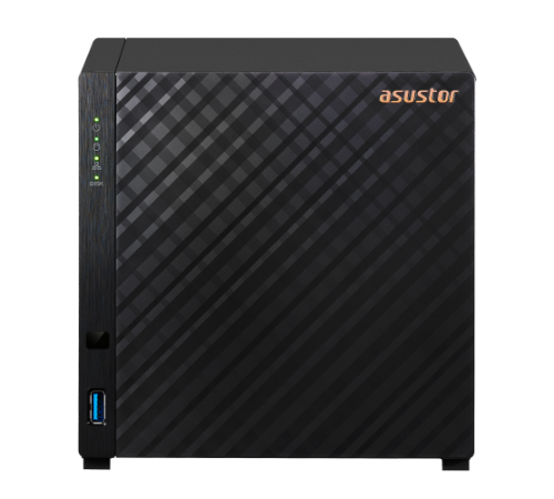Cетевое хранилище ASUSTOR AS1104T 4-Bay NAS/CPU (2Core) 1.4GHz/1GBDDR4/noHDD,LFF(HDD,SSD)/1x1GbE(LAN)/2xUSB3.2/; 90IX01J0-BW3S00 (AS1104T)