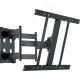 Кронштейн для телевизора Holder LCD-SU6602-B черный 26"-60" макс.45кг настенный поворот