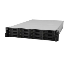 Полка расширения для схд Synology Expansion Unit (Rack 2U) for RS4021xs+,RS3621RPxs,RS3621xs+,RS2418+/ up to 12hot plug HDDs SATA(3,5' or 2,5')/1xPS incl Cbl (RX1217)