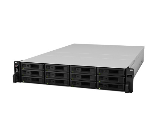 Полка расширения для схд Synology Expansion Unit (Rack 2U) for RS4021xs+,RS3621RPxs,RS3621xs+,RS2418+/ up to 12hot plug HDDs SATA(3,5' or 2,5')/1xPS incl Cbl (RX1217)
