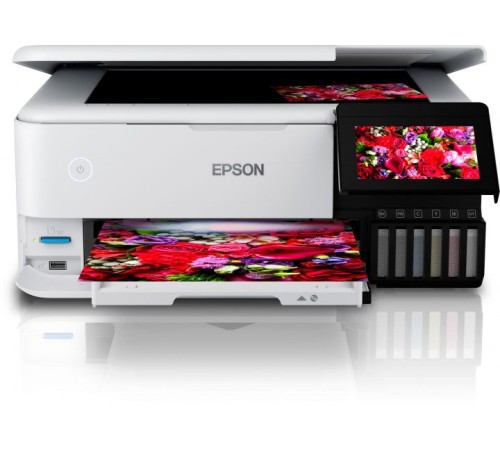 МФУ струйный Epson L8160 (C11CJ20404) A4 Duplex Net WiFi USB RJ-45 черно-белый