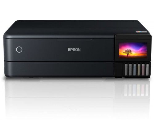 МФУ струйный Epson L8180 (C11CJ21403) A3 Duplex Net WiFi USB RJ-45 черный