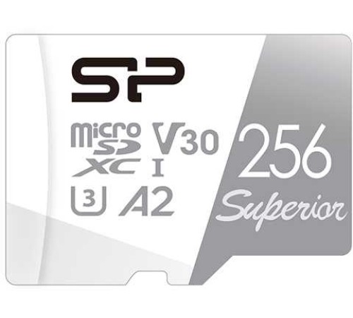 Флеш карта microSDXC 256Gb Class10 Silicon Power SP256GBSTXDA2V20SP Superior + adapter Флеш карта microSDXC 256Gb Class10 Silicon Power SP256GBSTXDA2V20SP Superior + adapter