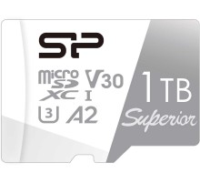 Флеш карта microSDXC 1Tb Class10 Silicon Power SP001TBSTXDA2V20SP Superior + adapter