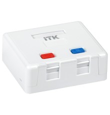 Коробка ITK CS2-022 настенная 110x140x30мм крышка Keystone (упак.:1шт)