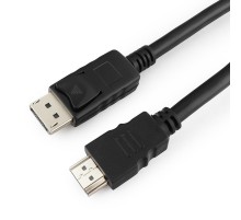 Кабель DisplayPort-HDMI Gembird/Cablexpert  1,8м, 20M/19M, черный, экран, пакет (CC-DP-HDMI-6)