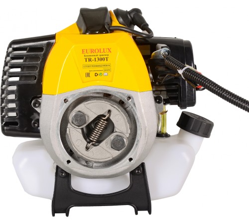 Триммер бензиновый Eurolux TR-1300T 1800Вт 1.77л.с. неразбор.штан. реж.эл.:леска/нож Триммер бензиновый Eurolux TR-1300T 1800Вт 1.77л.с. неразбор.штан. реж.эл.:леска/нож