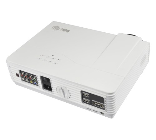 Проектор Cactus CS-PRO.09WT.WXGA-A LCD 3000Lm (1280x720) 2000:1 ресурс лампы:50000часов 2xUSB typeA 2xHDMI 4.7кг Проектор Cactus CS-PRO.09WT.WXGA-A LCD 3000Lm (1280x720) 2000:1 ресурс лампы:50000часов 2xUSB typeA 2xHDMI 4.7кг