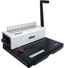 Переплетчик Office Kit B2120N A4/перф.25л.сшив/макс.500л./пластик.пруж. (4.5-51мм)