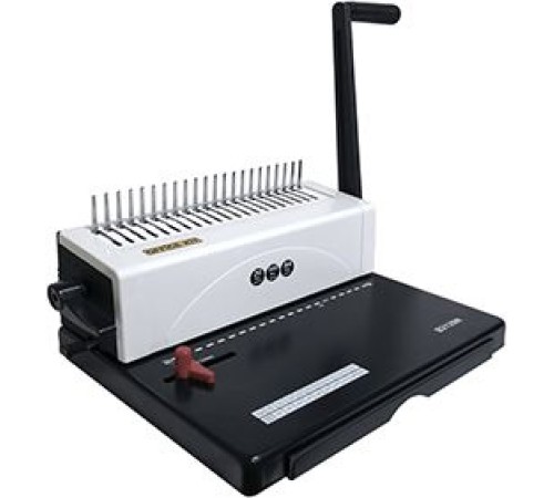 Переплетчик Office Kit B2120N A4/перф.25л.сшив/макс.500л./пластик.пруж. (4.5-51мм) Переплетчик Office Kit B2120N A4/перф.25л.сшив/макс.500л./пластик.пруж. (4.5-51мм)