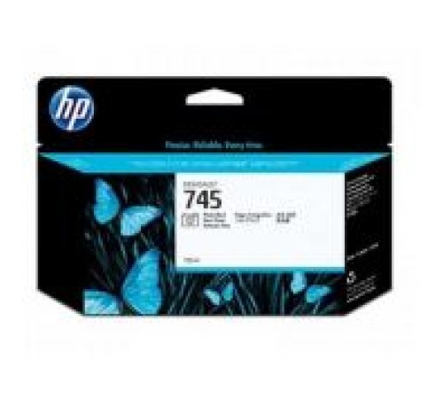 Картридж Cartridge HP 745 для DesignJet Z5600, черный фото (300мл) (F9K04A)