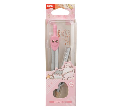 Циркуль Deli EH601 в компл.:карандаш Циркуль Deli EH601 в компл.:карандаш