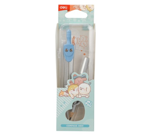 Циркуль Deli EH601 в компл.:карандаш Циркуль Deli EH601 в компл.:карандаш