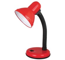 Светильник Ultraflash UF-301 С04 (12358) настольный на подставке E27 красный 60Вт