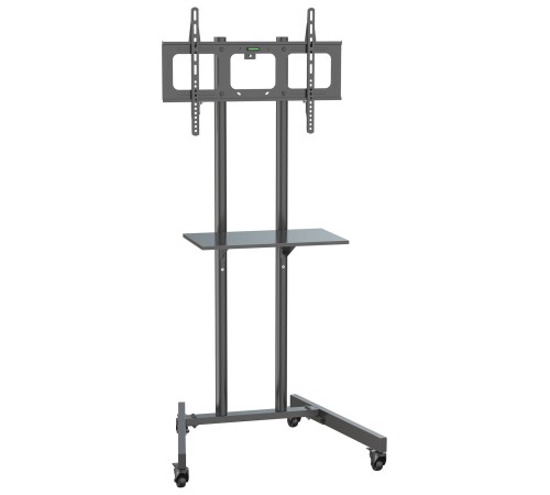 Стойка для телевизора Cactus CS-ST04 черный 37"-70" макс.68кг напольный мобильный Стойка для телевизора Cactus CS-ST04 черный 37"-70" макс.68кг напольный мобильный