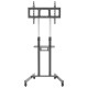 Стойка для телевизора Cactus CS-ST04H черный 32"-70" макс.45кг напольный мобильный