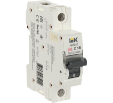 Выключатель автоматический IEK Armat AR-M06N-1-C016 M06N 16A тип C 6kA 1П 230/400В 1мод
