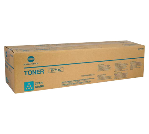 Расходные материалы к принтерам Konica Minolta TN-711C Toner Cyan (A3VU450) Расходные материалы к принтерам Konica Minolta TN-711C Toner Cyan (A3VU450)