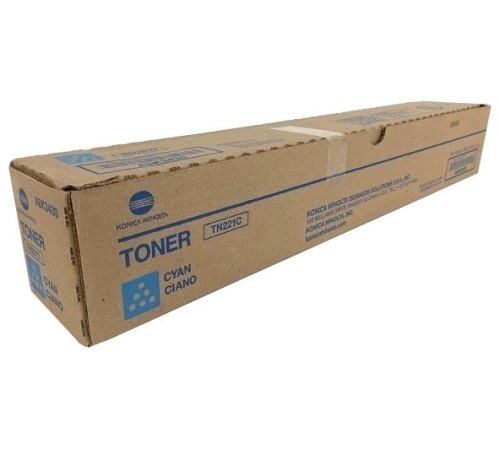 Тонер Konica Minolta TN-221C Toner Cyan (A8K3450) Тонер Konica Minolta TN-221C Toner Cyan (A8K3450)