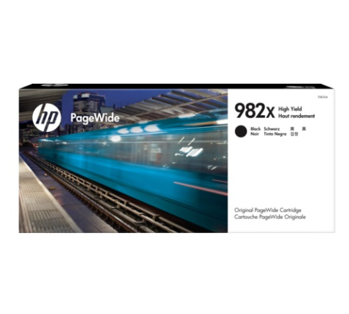 Cartridge HP 982X для PageWide Enterprise 780/785/765, черный (20 000 стр.) (T0B30A)