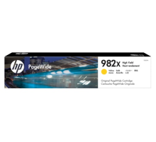 Cartridge HP 982X для PageWide Enterprise 780/785/765, желтый (16 000 стр.) (T0B29A)