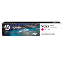 Cartridge HP 982X для PageWide Enterprise 780/785/765, пурпурный (16 000 стр.) (T0B28A)