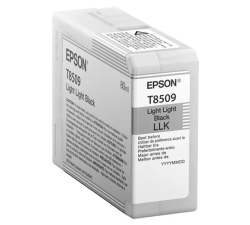 Картридж Epson T850 SC-P800 LLBlack T850900 UltraChrome HD ink 80ml (C13T850900)