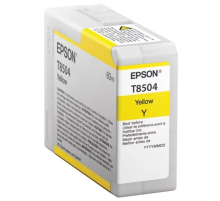 Картридж Epson T850 SC-P800 Yellow T850400 UltraChrome HD ink 80ml (C13T850400)