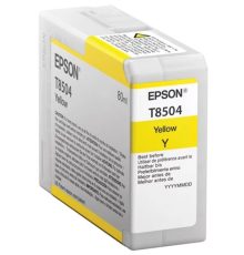 Картридж Epson T850 SC-P800 Yellow T850400 UltraChrome HD ink 80ml (C13T850400)